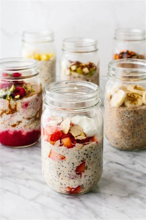 how to make drinkable overnight oats|easy overnight oats 6 amazing flavors.